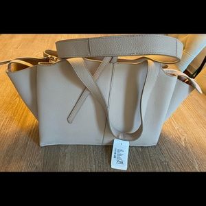 CELINE Small Grain Trifold Bag